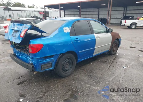 2007 Toyota Corolla S from USA, damaged, VIN 2T1BR32E87C803678